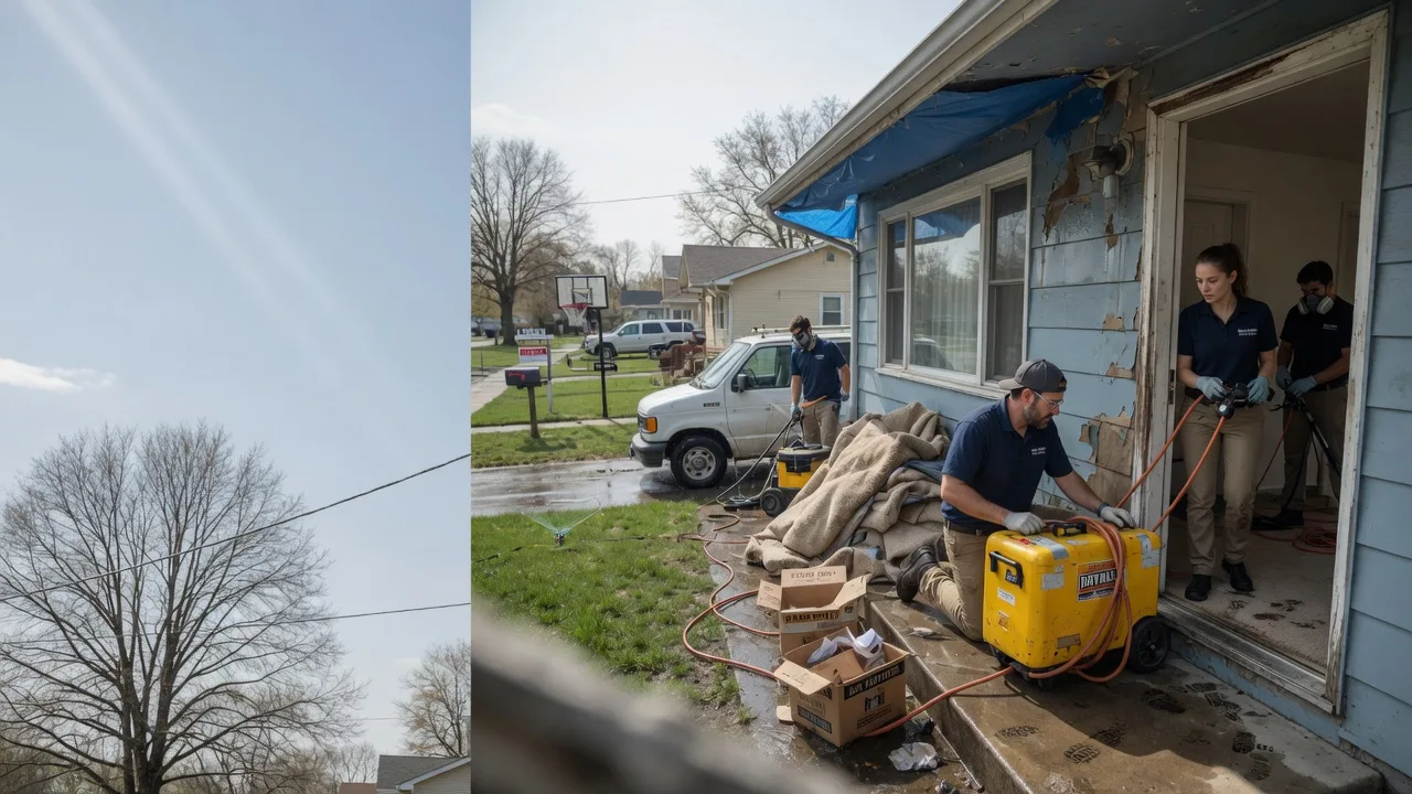Basement Flood Cleanup in Axtell, KS near me
